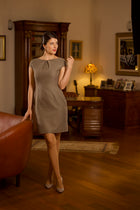 Dress Claire, wool blend