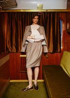 Suknja Vittoria, pepito viskoza vuna