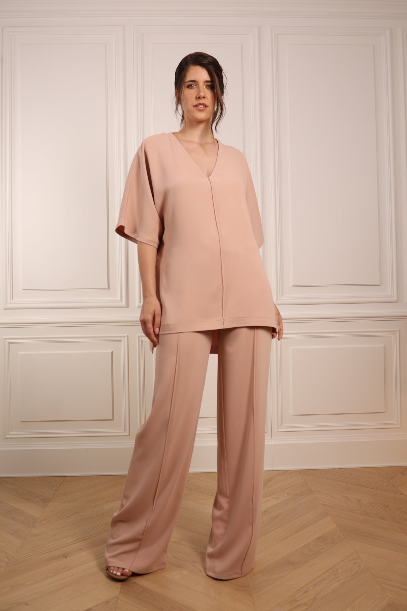 Trousers stretch ALBICOCCA