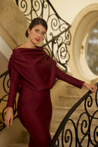 Dress Bordeaux